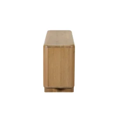 Buffet en bois 4 portes bords arrondis ASTER