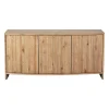 Buffet en bois recyclé FSC 3 portes NELSON