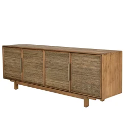 Buffet enfilade en teck 4 portes 180 cm SWING