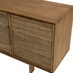 Buffet enfilade en teck 4 portes 180 cm SWING