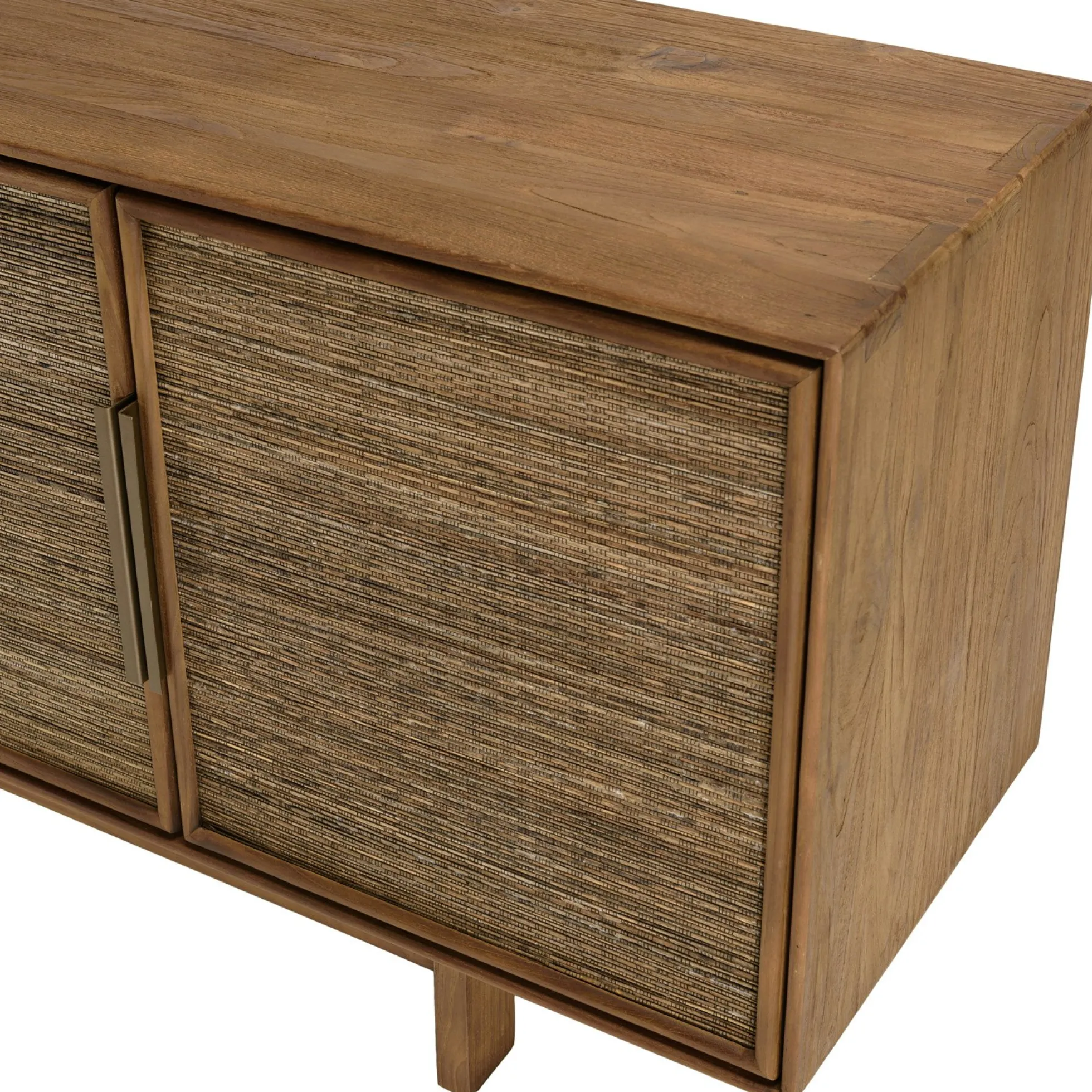 Buffet enfilade en teck 4 portes 180 cm SWING