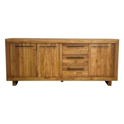 Buffet enfilade en teck recyclé naturel KERALA