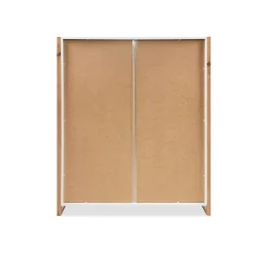 Buffet haut blanc 2 portes 2 tiroirs ALVA