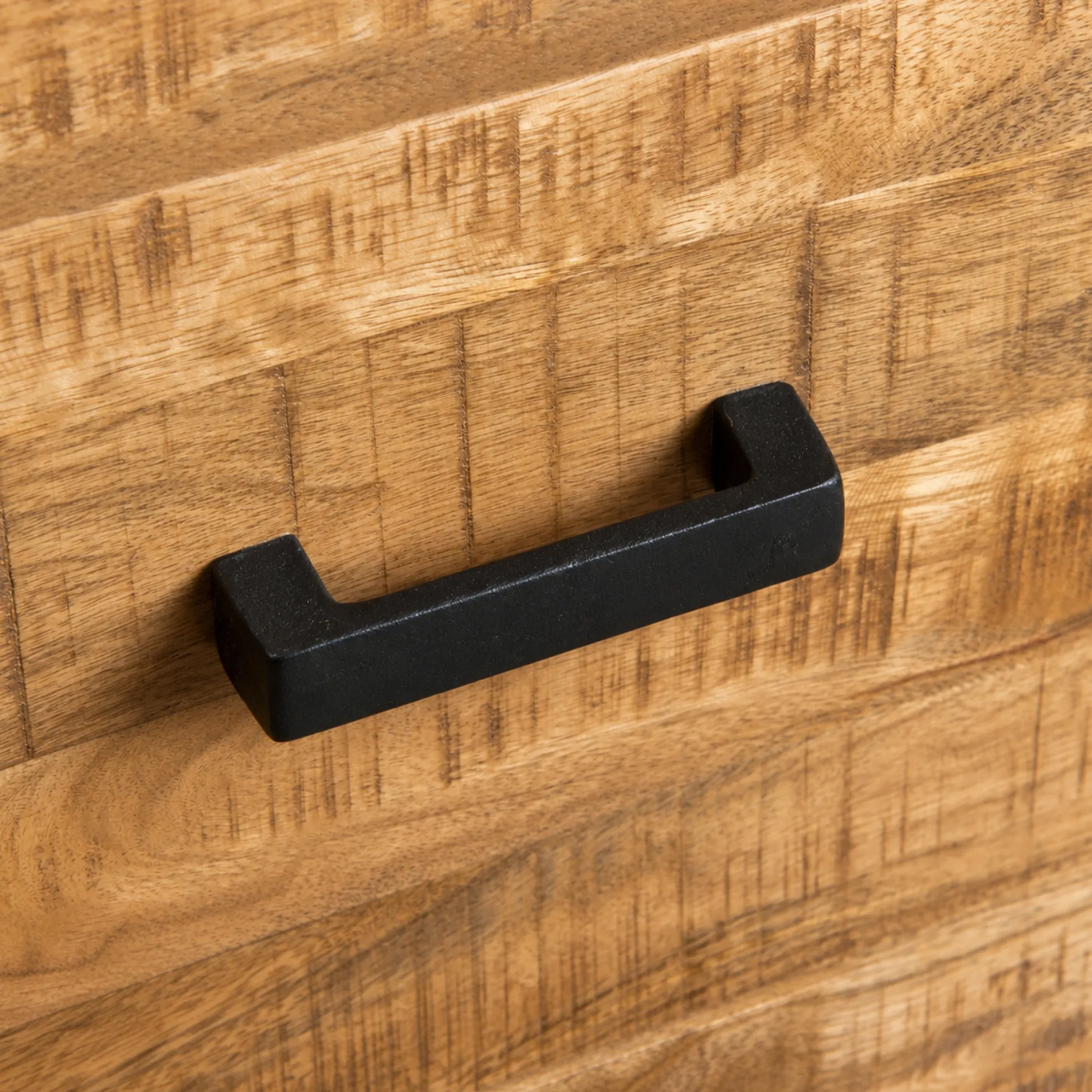 Buffet haut bois métal 2 portes KARGO
