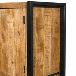 Buffet haut bois métal 2 portes KARGO