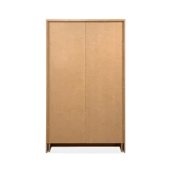 Buffet haut effet bois 2 portes 2 tiroirs ALVA