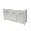 Buffet Hévéa 3 portes, 3 tiroirs 150x45x85cm OLGA