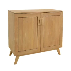 Buffet Hévéa 2 portes 90x42x85cm SIXTIES
