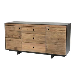 Buffet moderne bois recyclé pin CRACOVIE