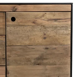 Buffet moderne bois recyclé pin CRACOVIE
