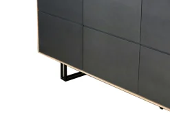 Buffet moderne en chêne blanc 200 cm ZONZA