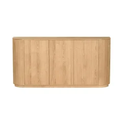 Buffet moderne 3 portes en chêne clair LOREN