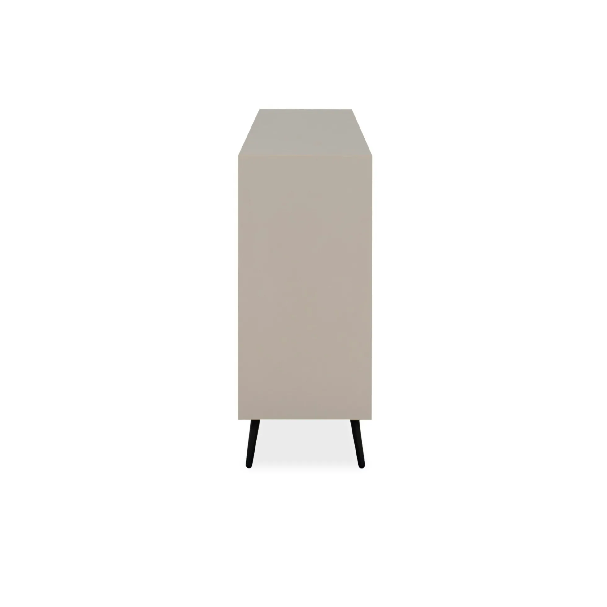 Buffet moderne taupe 4 portes 1 tiroir AVIO
