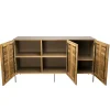 Buffet moderne teck recyclé 3 portes PANAMA