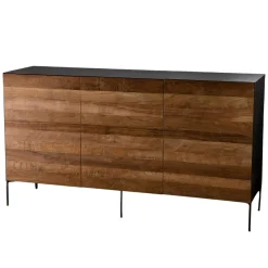 Buffet moderne teck recyclé 3 portes PANAMA