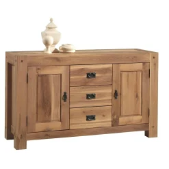 Buffet 2 portes chêne massif 150cm FJORD