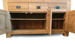 Buffet 3 portes chêne massif 150cm FJORD