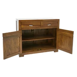Buffet 2 portes exotique hévéa 100cm NIAGARA