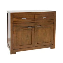Buffet 2 portes exotique hévéa 100cm NIAGARA