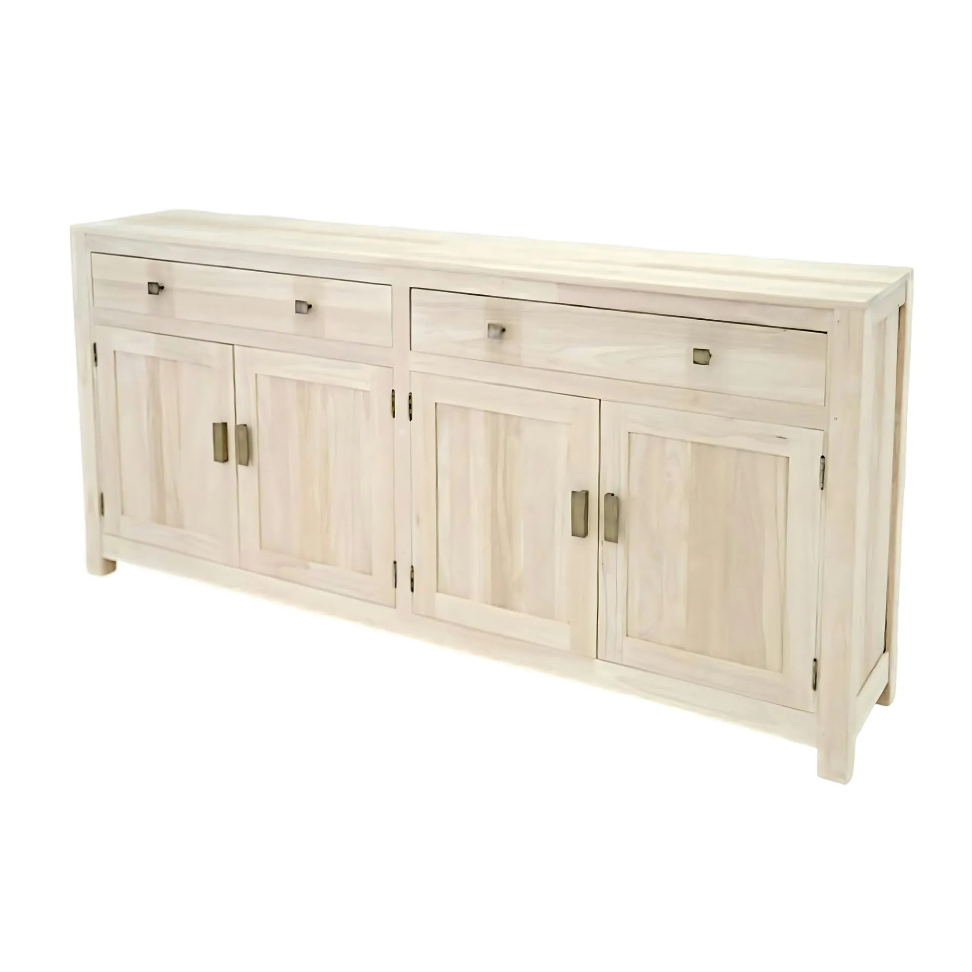 Buffet 4 portes exotique hévéa 180cm GALA