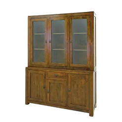 Buffet vaisselier bois massif HELENA