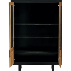 Buffet vitrine en bois FAIRLIE