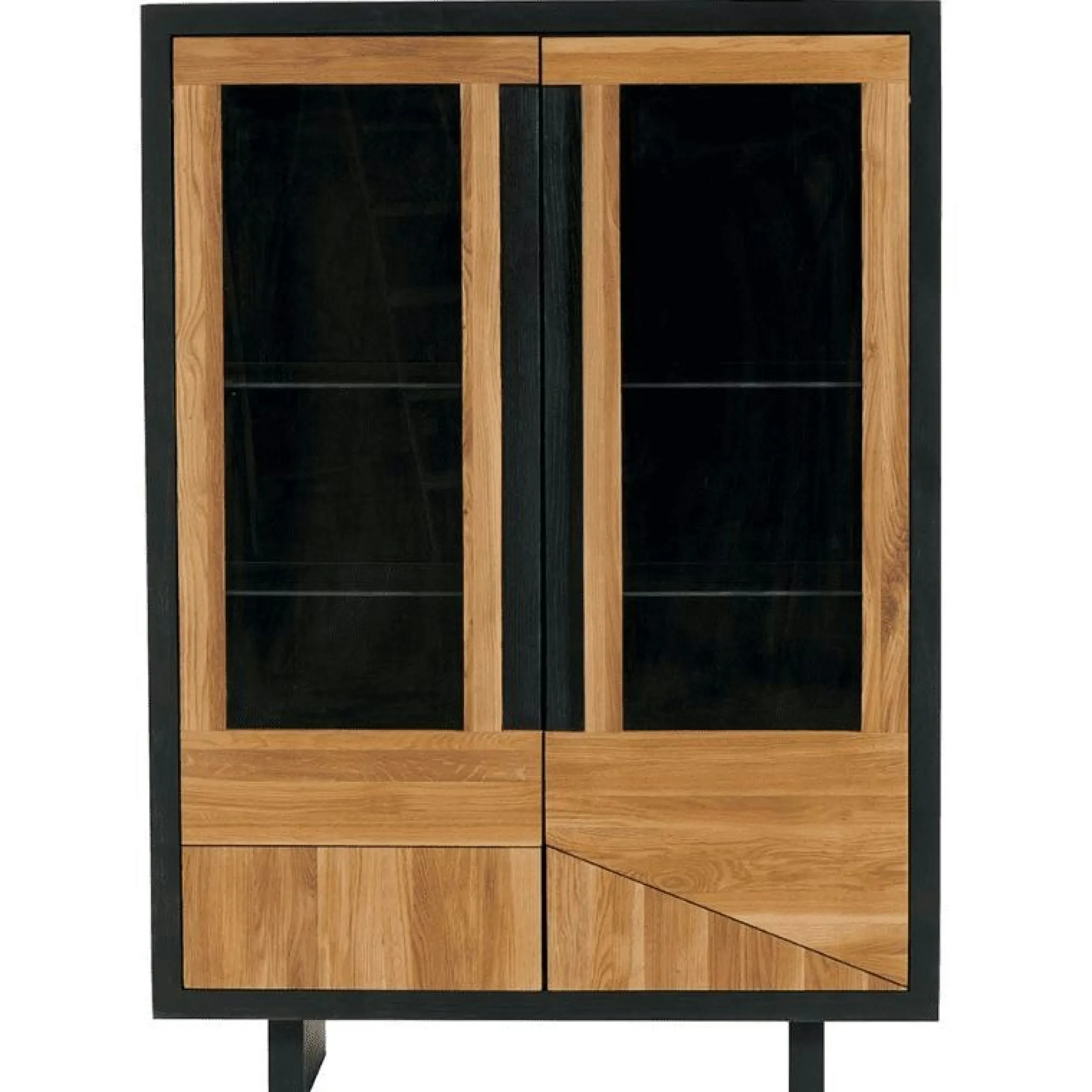 Buffet vitrine en bois FAIRLIE