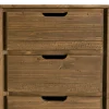 Bureau avec rangement en bois de sapin LIMA