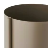 Cache-pot haut salon en métal marron, 3 contenants