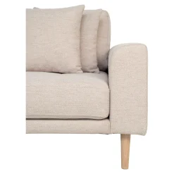 Canapé d'angle beige sable - côté gauche, 290 cm ROTTERDAM
