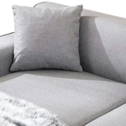 Canapé d'angle gris clair - côté gauche ORSAY