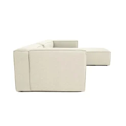 Canapé d'angle modulable écru - côté droit SPELLO