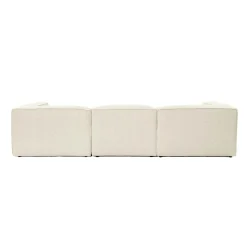 Canapé d'angle modulable écru - côté droit SPELLO