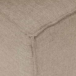 Canapé d'angle modulable taupe - côté droit SPELLO