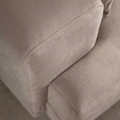 Canapé 3 places beige avec couchage d’appoint JACA