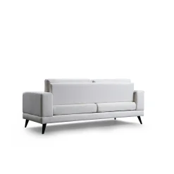 Canapé 3 places beige crème - style contemporain VENCE