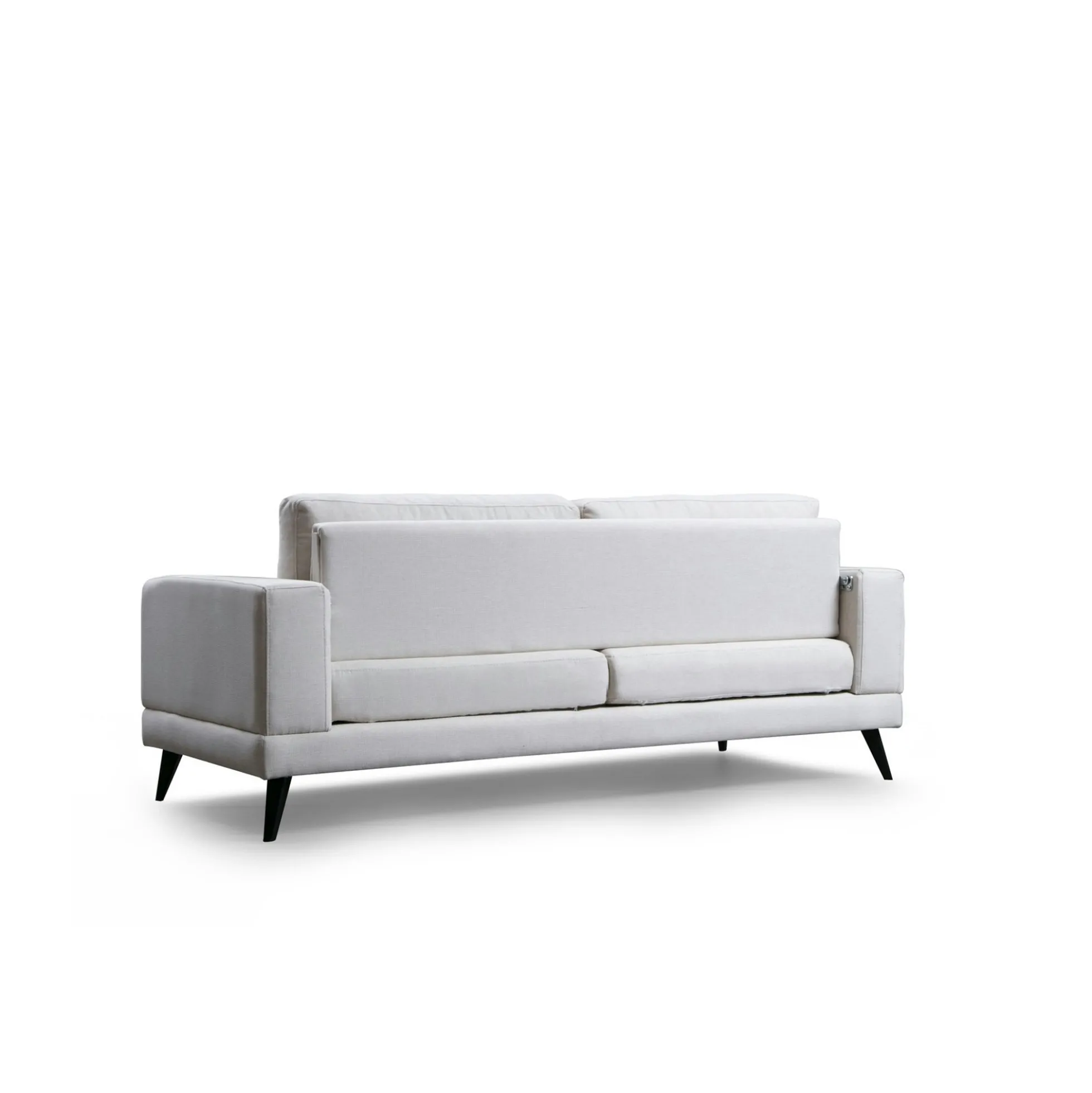 Canapé 3 places beige crème - style contemporain VENCE