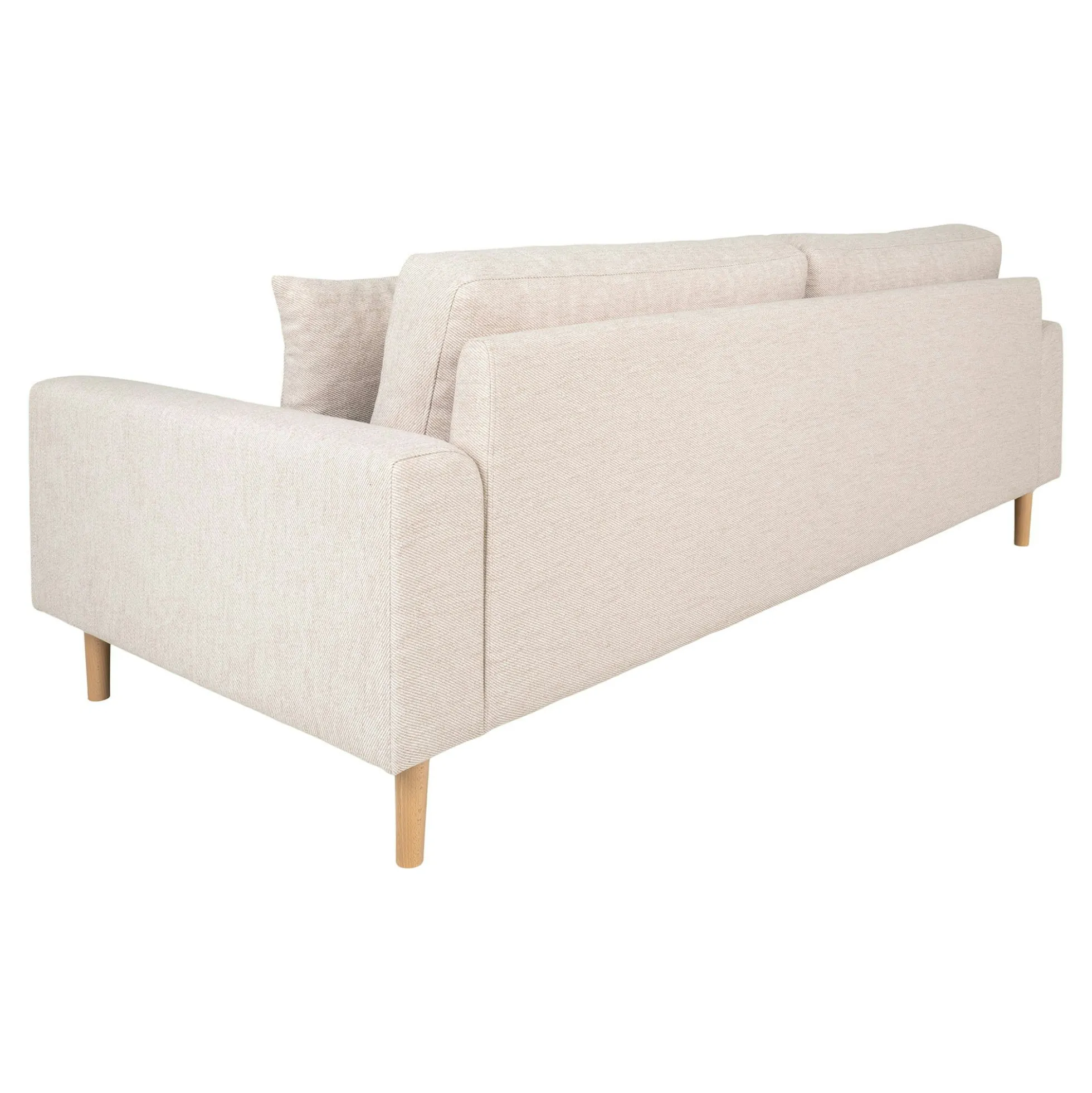 Canapé 3 places beige sable - 210 cm ROTTERDAM