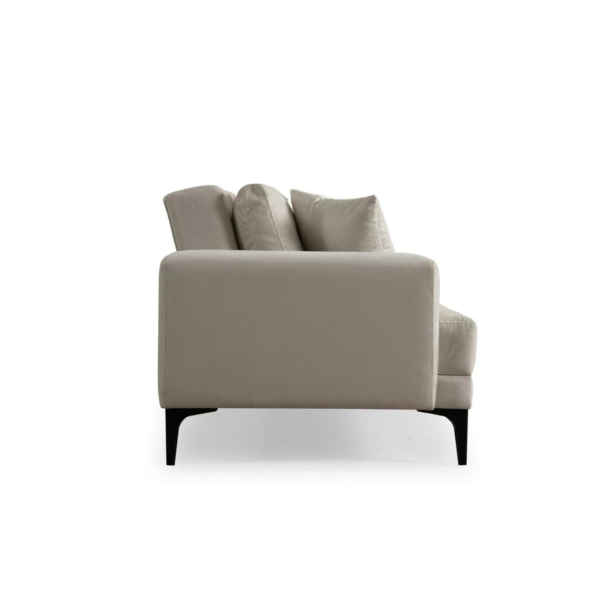 Canapé 3 places écru avec couchage d’appoint JACA