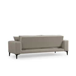 Canapé 3 places écru avec couchage d’appoint JACA