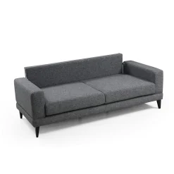 Canapé 3 places gris - style contemporain VENCE