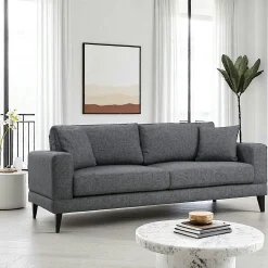 Canapé 3 places gris - style contemporain VENCE