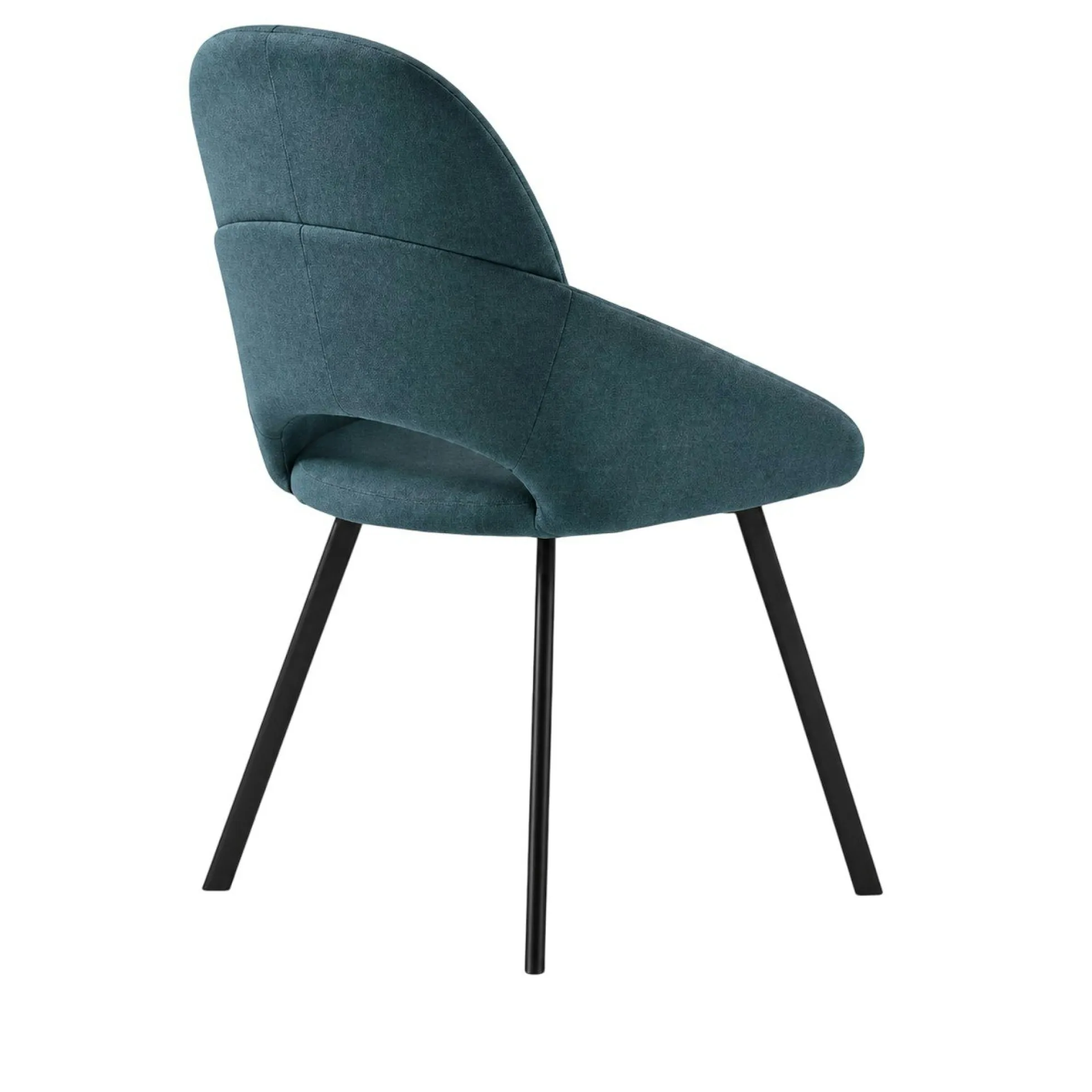Chaise bleue à accoudoirs intégrés (x2) AUREN