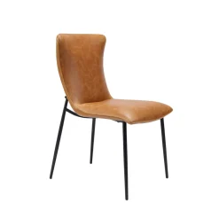 Chaise camel à dossier courbe (lot de 2) OKA
