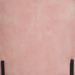 Chaise contemporaine en velours rose pâle FLORENCE (lot 2)