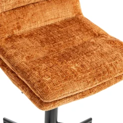 Chaise de bar rouille réglable en hauteur (x2) PALERME