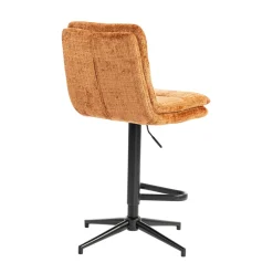 Chaise de bar rouille réglable en hauteur (x2) PALERME