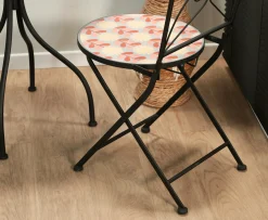 Chaise de jardin motif 70s (lot de 2) GRENADE