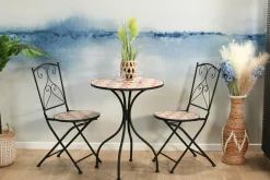 Chaise de jardin motif 70s (lot de 2) GRENADE