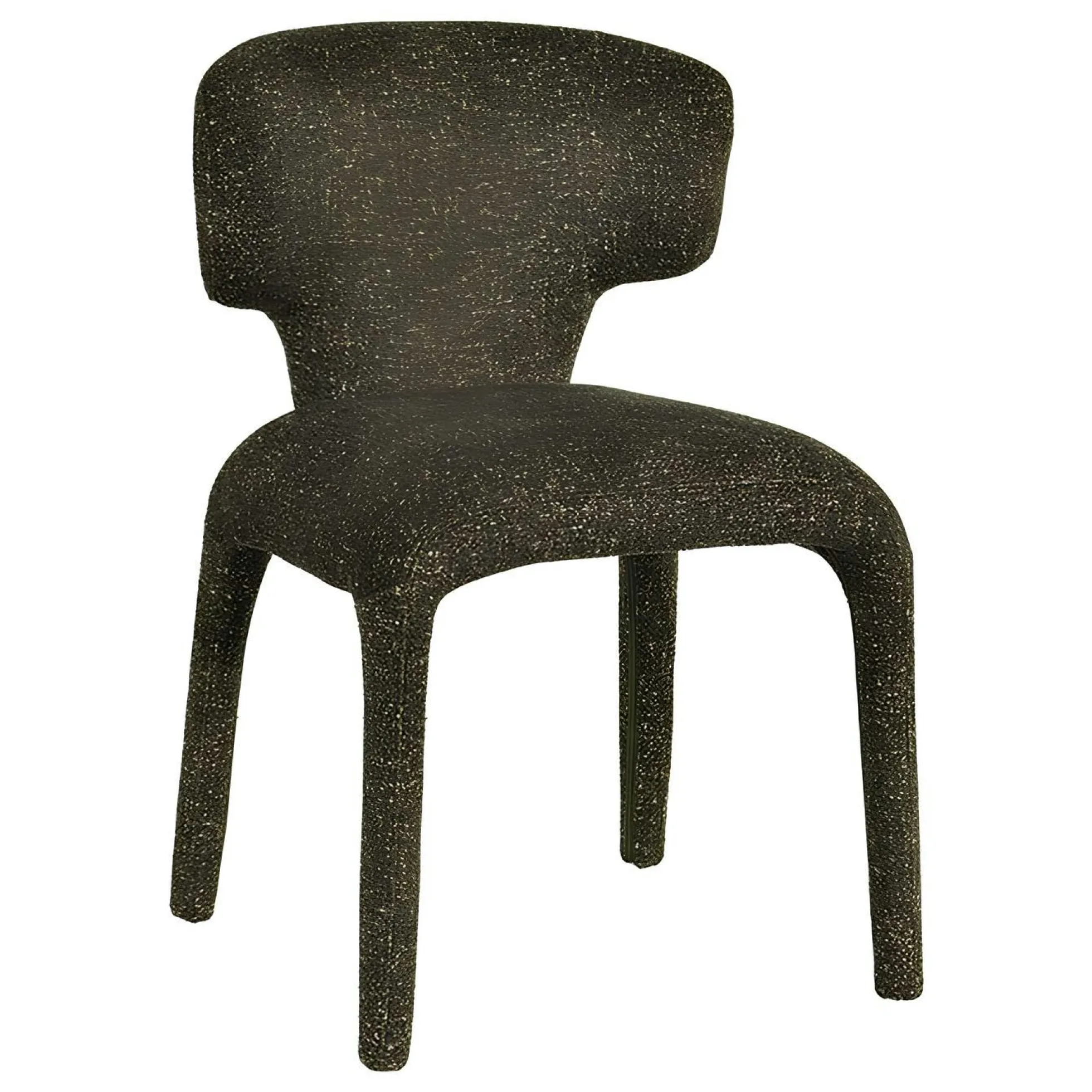 Chaise de salle à manger design kaki (lot de 2) TULSA